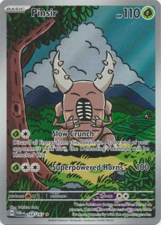 Pinsir Illustration Rare - 168/167 - Twilight Masquerade