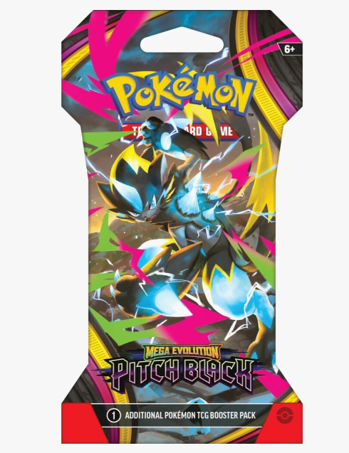Pitch Black Sleeved Booster Pack