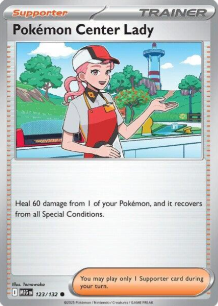 Pokemon Center Lady - 123/132 - Mega Evolution