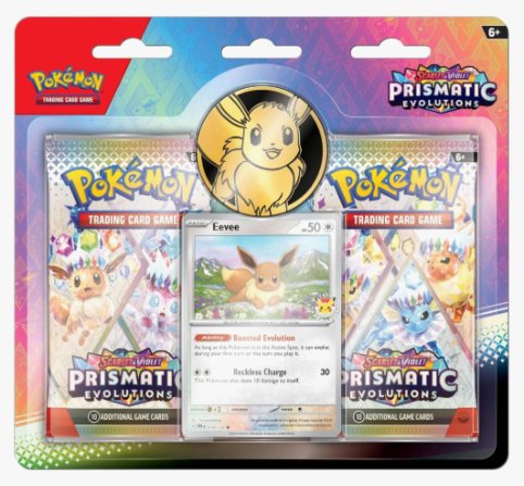 Prismatic Evolutions 2-Pack Blister (Eevee)