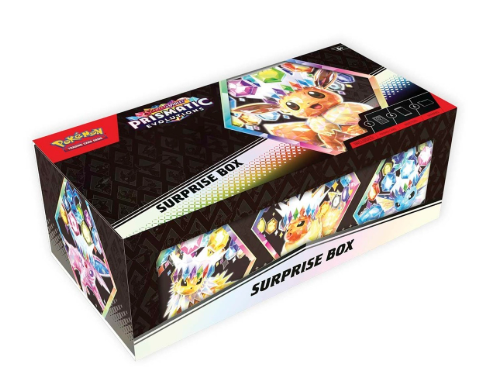 Prismatic Evolutions Surprise Box - Limit 1 Per Household