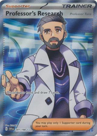 Professor's Research Full Art - 241/298 - Scarlet & Violet Base