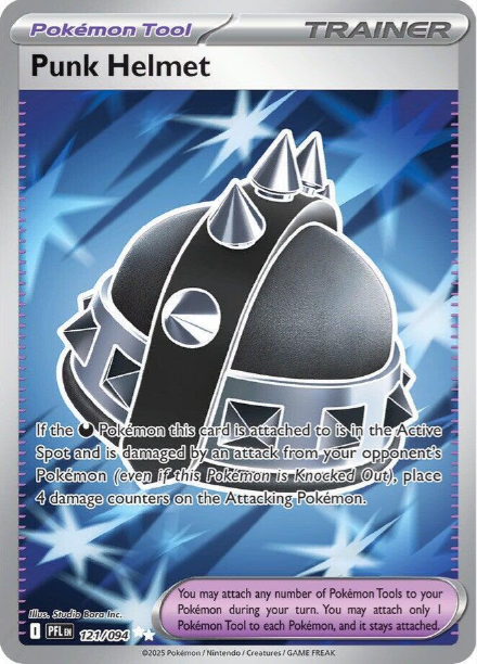 Punk Helmet Full Art - 121/094 - Phantasmal Flames