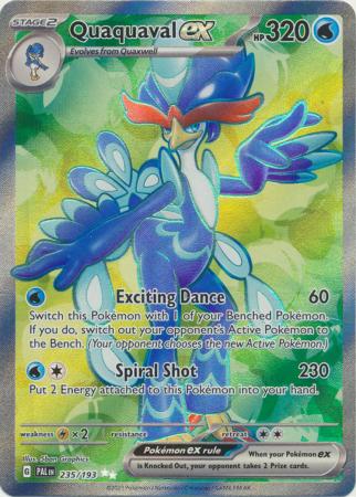 Quaquaval ex Full Art - 235/193 - Paldea Evolved
