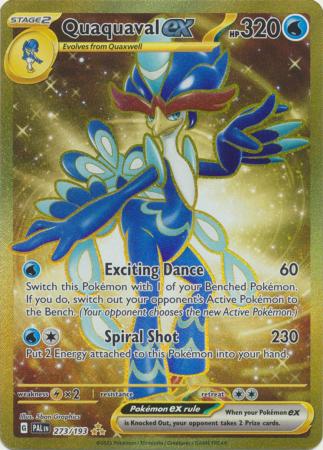 Quaquaval ex Secret Rare - 273/193 - Paldea Evolved