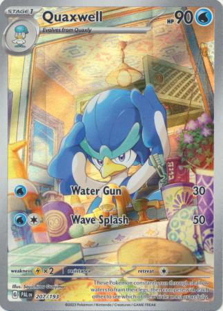 Quaxwell Illustration Rare - 207/193 - Paldea Evolved