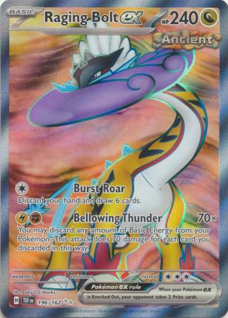 Raging Bolt ex Full Art - 196/162 - Temporal Forces