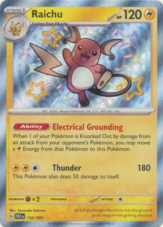 Raichu Baby Shiny - 132/091 - Paldean Fates