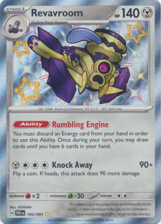 Revavroom Baby Shiny - 193/091 - Paldean Fates