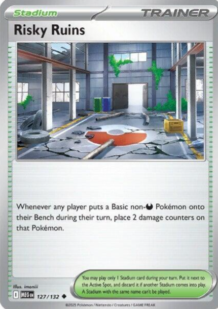Risky Ruins - 127/132 - Mega Evolution