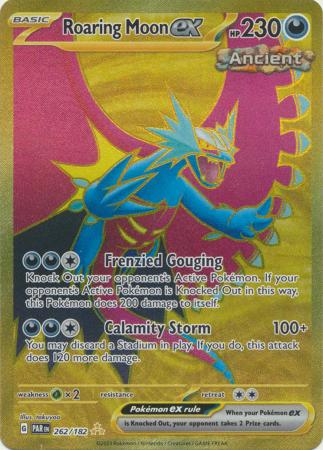 Roaring Moon ex Hyper Rare - 262/182 - Paradox Rift