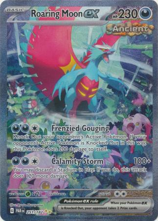 Roaring Moon ex Special Illustration Rare - 251/182 - Paradox Rift