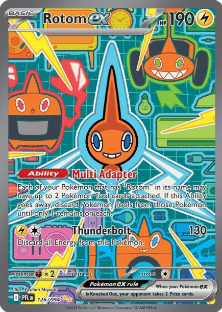 Rotom ex Special Illustration Rare - 126/094 - Phantasmal Flames