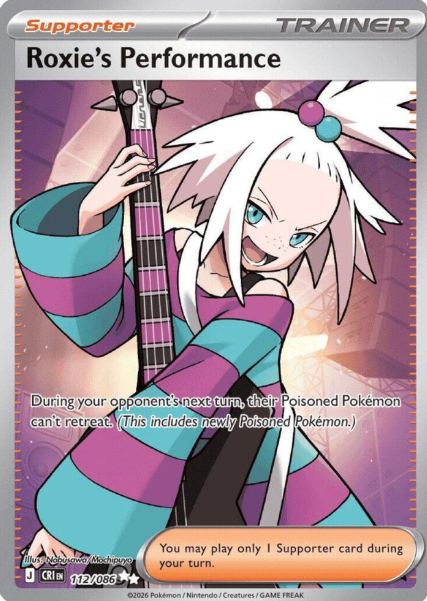 Roxie's Performance Full Art - 112/86 - Chaos Rising