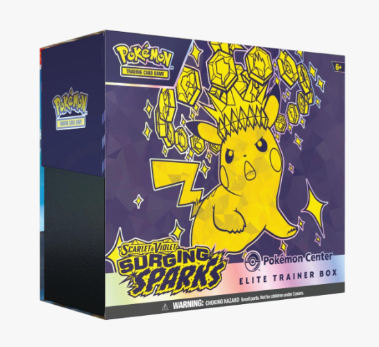 Surging Sparks Elite Trainer Box - Pokemon Center Exclusive