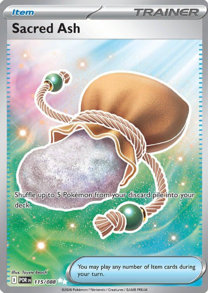 Sacred Ash Full Art - 115/88 - Perfect Order
