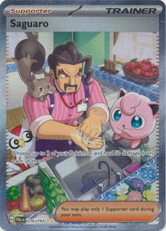 Saguaro Special Illustration Rare - 270/193 - Paldea Evolved