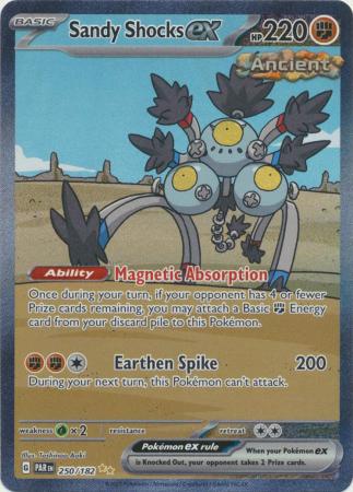 Sandy Shocks ex Special Illustration Rare - 250/182 - Paradox Rift