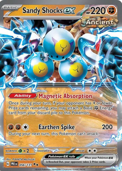 Sandy Shocks ex - 056/131 - Prismatic Evolutions