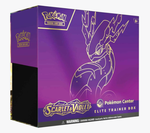 Scarlet & Violet Pokemon Center Elite Trainer Box (Miraidon)