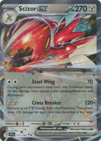 Scizor ex - 111/162 - Temporal Forces