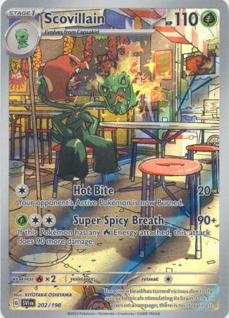 Scovillain Illustration Rare - 202/198 - Scarlet & Violet