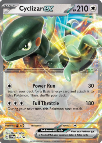 Cyclizar ex - SVP 018 - Scarlet & Violet Promos
