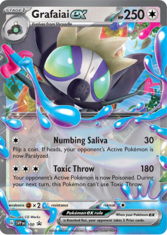 Grafaiai ex - SVP 100 - Scarlet & Violet Promos