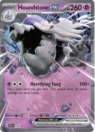 Houndstone ex - SVP 162 - Scarlet & Violet Promos