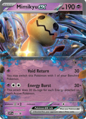 Mimikyu ex - SVP 004 - Scarlet & Violet Promos