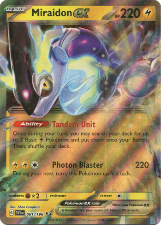 Miraidon ex - 081/198 - Scarlet & Violet Base