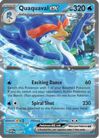 Quaquaval ex - SVP 035 - Scarlet & Violet Promos