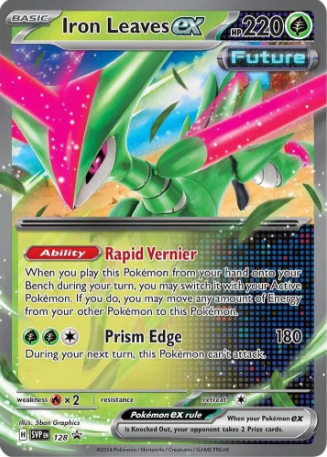 Iron Leaves ex - SVP 128 - Scarlet & Violet Promos