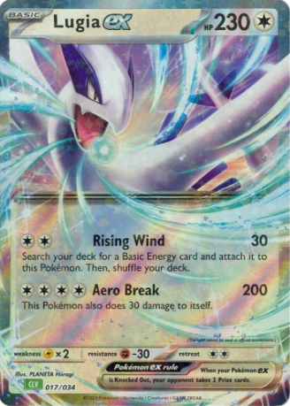 Lugia ex - 17/34 - Trading Card Game Classic