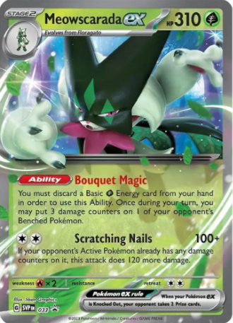 Meowscarada ex - SVP 033 - Scarlet & Violet Promos