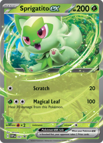 Sprigatito ex - SVP 087 - Scarlet & Violet Promos