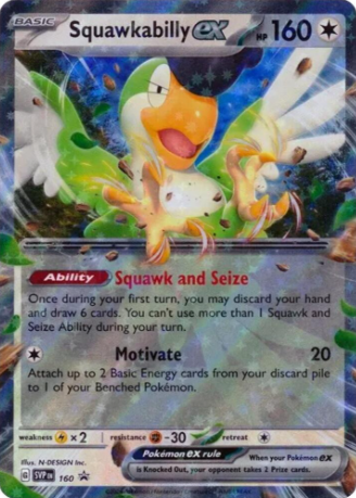Squawkabilly ex - SVP 160 - Scarlet & Violet Promos