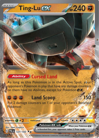 Ting-Lu ex - 127/193 - Paldea Evolved