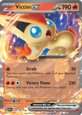 Victini ex - 033/197 - Obsidian Flames