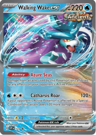 Walking Wake ex - SVP 127 - Scarlet & Violet Promos