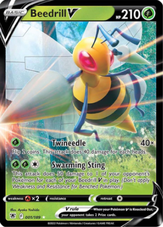 Beedrill V - 001/189 - Astral Radiance