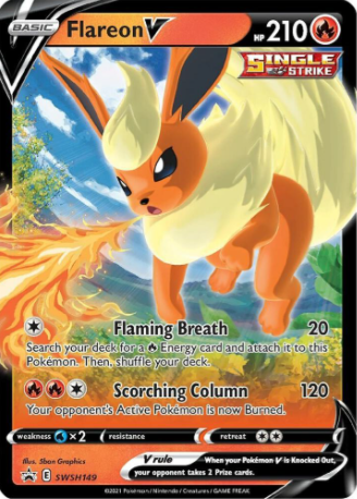 Flareon V - SWSH149 - Sword & Shield Promos