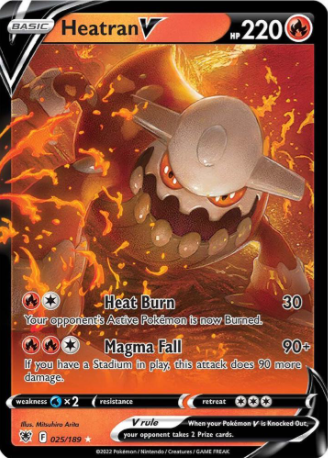 Heatran V - 25/189 - Astral Radiance