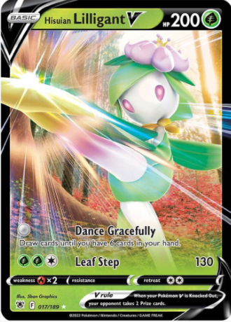 Hisuian Lilligant V - 17/189 - Astral Radiance