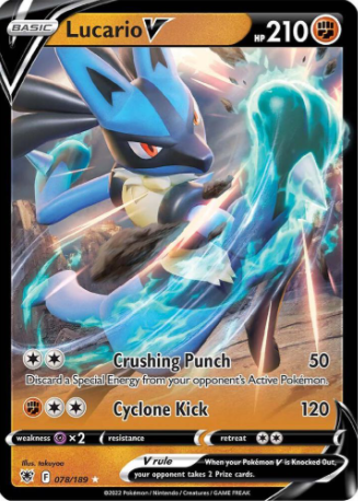 Lucario V - 78/189 - Astral Radiance