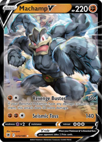 Machamp V - 72/189 - Astral Radiance