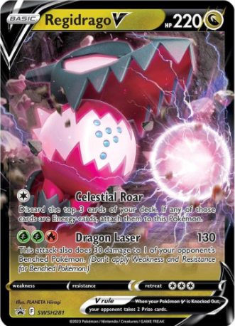 Regidrago V - SWSH281 - Sword & Shield Promos