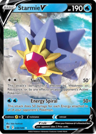 Starmie V - 30/189 - Astral Radiance