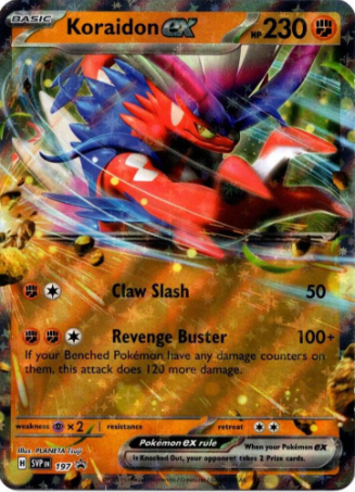 Koraidon ex - SVP 197 - Scarlet & Violet Promos