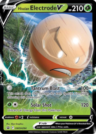 Hisuian Electrode V - SWSH294 - Sword & Shield Promos